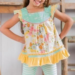 Matilda Jane Girls sz 12 Upsy Daisy Tunic